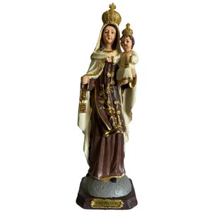 Imagem De Nossa Senhora Do Carmo Em Resina Especial 31 Cm