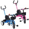 Triciclo Infantil com Haste Empurrador Pedal Motoca Velotrol 2 em 1 Reforçado Brinqway Bw-082 - 1