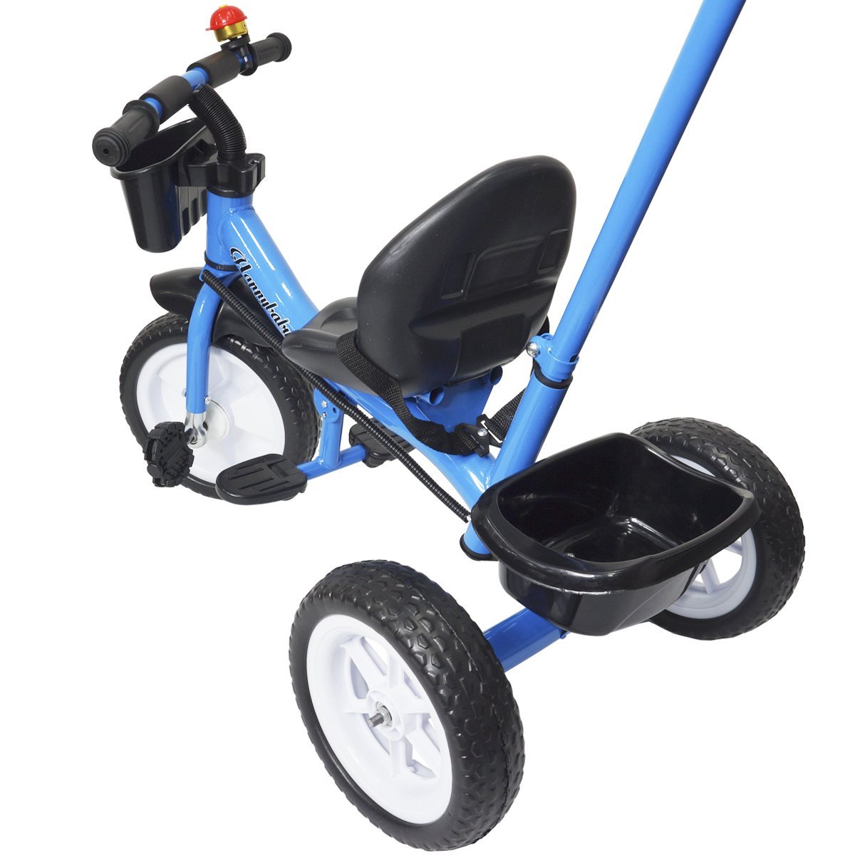 Triciclo Motoca Infantil Velotrol Com Apoio Para os Pés, Empurrador,  Protetor, e Pedal Para Menino e Menina - Certificado Inmetro