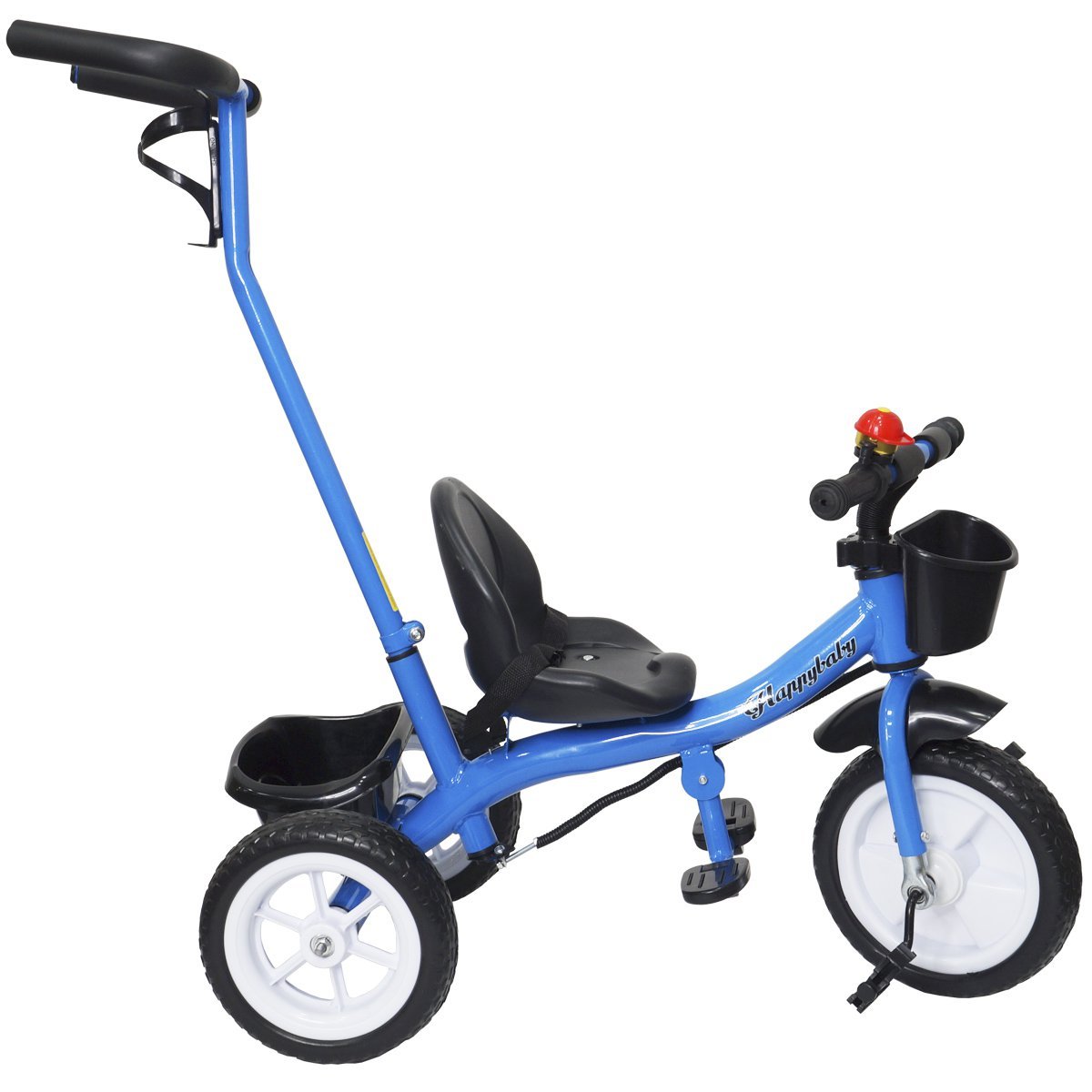 Triciclo Infantil com Empurrador Motoca Passeio Velotrol