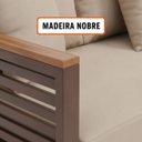 Ver imagem 5 de Sofá 3 Lugares com 2 Poltronas Alumínio Área Lazer Gourmet
