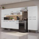 Ver imagem 1 de Armário de Cozinha Completa 325cm Branco Emilly Madesa 06 Branco