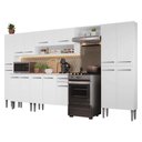 Ver imagem 4 de Armário de Cozinha Completa 325cm Branco Emilly Madesa 06 Branco