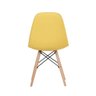 Cadeira Eames Estofada Em Couro Madrid  - 2