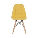 Ver imagem 3 de Cadeira Eames Estofada Em Couro Madrid 