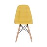 Cadeira Eames Estofada Em Couro Madrid  - 3