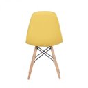 Ver imagem 2 de Cadeira Eames Estofada em Couro Madrid Amarelo