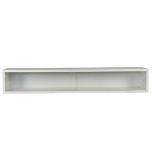 Nicho Funko Portas Correr Vidro Branco 100x16x18
