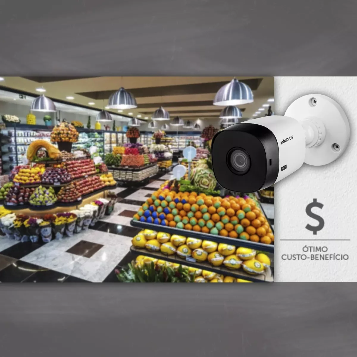 Kit Cftv 8 Cameras Segurança Intelbras Residencial Hd 1tera - 6