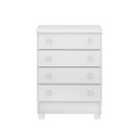 Ver imagem 2 de Cômoda 04 Gavetas Doce Sonho Infantil Mdf: Branco