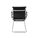 Ver imagem 3 de Cadeira Escritório Interlocutor Fixa Esteirinha Corino Manhattan Espresso Móveis