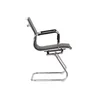 Cadeira Escritório Interlocutor Fixa Esteirinha Corino Manhattan Espresso Móveis - 6