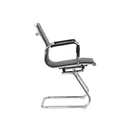 Ver imagem 6 de Cadeira Escritório Interlocutor Fixa Esteirinha Corino Manhattan Espresso Móveis
