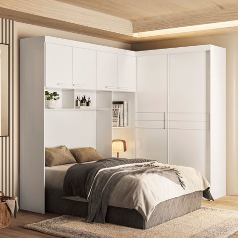 Conjunto Modulado Florença Branco - Moval