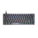 Ver imagem 2 de Teclado Gamer Mecânico 60% Preto Switch Outemu Blue Rgb