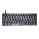 Ver imagem 1 de Teclado Gamer Mecânico 60% Preto Switch Outemu Blue Rgb