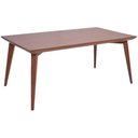 Ver imagem 1 de Mesa Elegance em Madeira Maciça 180x100 Castanho