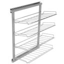 Ver imagem 2 de Sapateira Vertical Lateral Grande Deslizante Closet Aramada para Sapatos com Corrediças