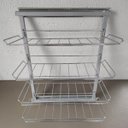 Ver imagem 6 de Sapateira Vertical Lateral Grande Deslizante Closet Aramada para Sapatos com Corrediças