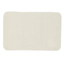 Ver imagem 1 de JOGO LUGAR AMERICANO RETANGULAR CREME 45 (L) X 30 (A)CM PVC DECORAÇÃO MESA JANTAR DESCANSO PRATO