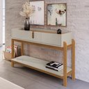 Ver imagem 6 de Aparador 2 Gavetas 50524 130cm Off White Cedro Dcasa Off White Cedro
