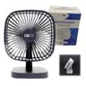 Ventilador Portátil Escritório Casa Estudo 3 Velocidades USB - 4