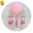 Ver imagem 1 de Abajur Quarto Infantil Decorativo Luminaria Menina Laço Rosa