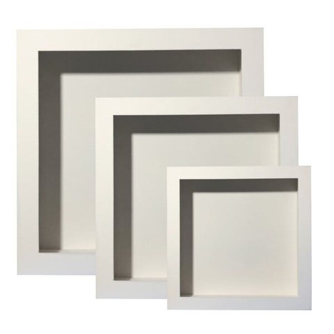 Kit 3 Nichos Madeira MDF - Nicho Quarto Sala