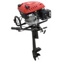 Ver imagem 2 de Motor de Popa a Gasolina 6.5 Hp 196cc 4 Tempos Preto