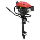 Ver imagem 3 de Motor de Popa a Gasolina 6.5 Hp 196cc 4 Tempos Preto