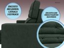 Ver imagem 6 de Sofá Pegasus 2,00M Assento Retrátil e Reclinável Velosuede Verde - Netsofás