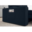 Ver imagem 7 de Sofá Omega 2,00M Assento Retrátil e Reclinável Velosuede Petróleo - NetSofás