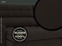 Ver imagem 5 de Sofá Omega 2,00M Assento Retrátil e Reclinável Velosuede Chocolate - NetSofás