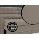 Ver imagem 5 de Sofá Omega 2,00M Assento Retrátil e Reclinável Velosuede Bege - NetSofás