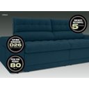 Ver imagem 3 de Sofá Omega 2,00M Assento Retrátil e Reclinável Velosuede Royal - NetSofás