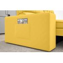 Ver imagem 7 de Sofá Omega 2,00M Assento Retrátil e Reclinável Velosuede Canário - NetSofás