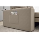 Ver imagem 7 de Sofá Omega 2,00M Assento Retrátil e Reclinável Velosuede Capuccino - NetSofás