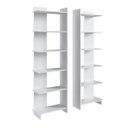 Ver imagem 2 de Estante Livreiro com 06 Prateleiras 56cm Linha Est Est140 Completa Móveis - Branco
