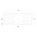 Ver imagem 3 de Pia Cozinha Inox Bali 120 X 52cm - Ghelplus