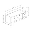 Ver imagem 3 de Mesa Gamer Escrivaninha Evolution Preto Vermelha