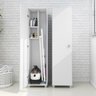 Armário para Lavanderia 36cm 1 Porta Am3107 Tecno Mobili - Branco - 1
