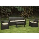 Ver imagem 3 de Conjunto de Sofá 5 Lugares para Jardim/Área Externa Rattan - D7Home