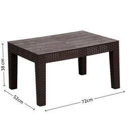 Conjunto de Sofá 5 Lugares para Jardim/Área Externa Rattan - D7Home - 5 Conjunto de Sofá 5 Lugares para Jardim/Área Externa Rattan - D7Home - 5