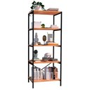 Ver imagem 1 de Estante Multiuso Industrial 150cm Com 5 Prateleiras Preto