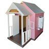 Casinha de Brinquedo com Varanda Rosa - Criança Feliz - 6