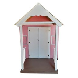 Casinha de Brinquedo com Varanda Rosa - Criança Feliz - 7