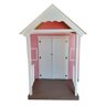 Casinha de Brinquedo com Varanda Rosa - Criança Feliz - 7