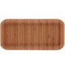 50 Petisqueiras Retangulares de Bambu 28x11cm Bandejas Lyor Hire Porta Petiscos Multiuso - 3