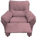 Ver imagem 4 de Poltrona Reclinavel Manu Rosa - Aguias Decor Home