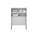 Ver imagem 6 de Quarto Modulado Rizon 7 Peças (1 Armário Ponte + 1 Closet + 3 Guarda Roupas + 2 Complementos) QC211 